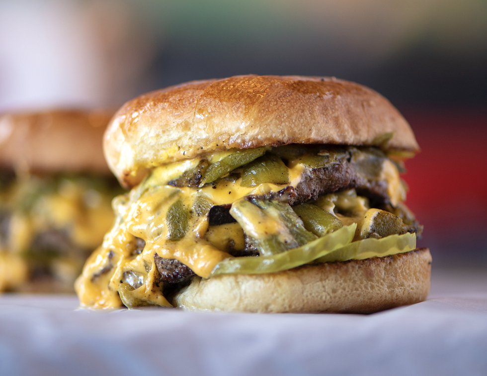 Easy Homemade Green Chile Cheeseburger The Best Recipe